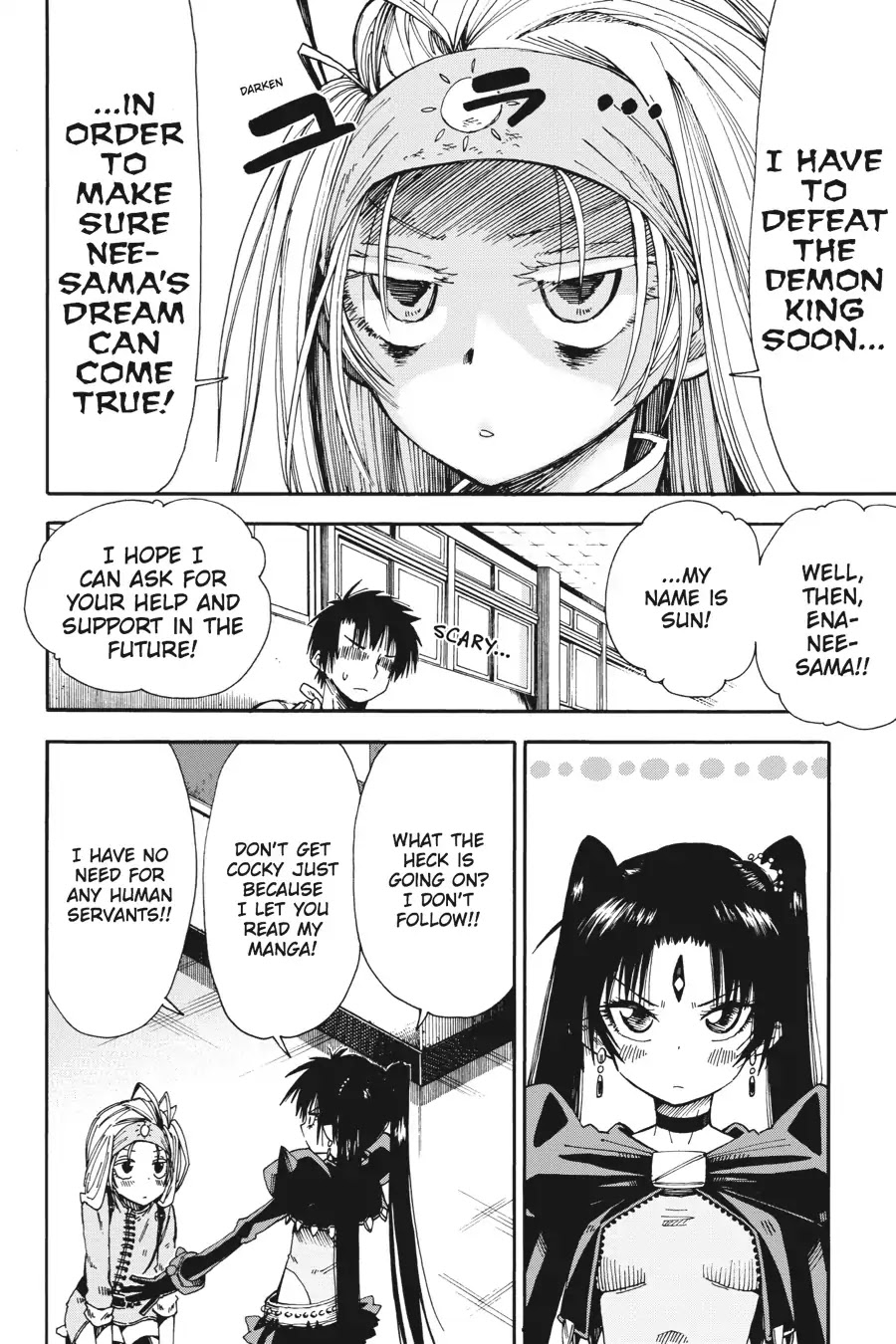 Mansen Maou Shoujo Ena-sama Chapter 7 page 10 - Chapter 7: Vol.2 7th Period: The Hero's Goal and How To Achieve It
