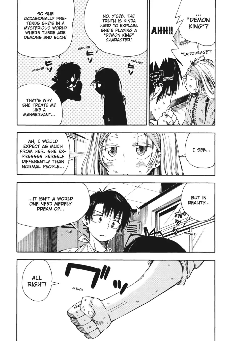 Mansen Maou Shoujo Ena-sama Chapter 7 page 9 - Chapter 7: Vol.2 7th Period: The Hero's Goal and How To Achieve It