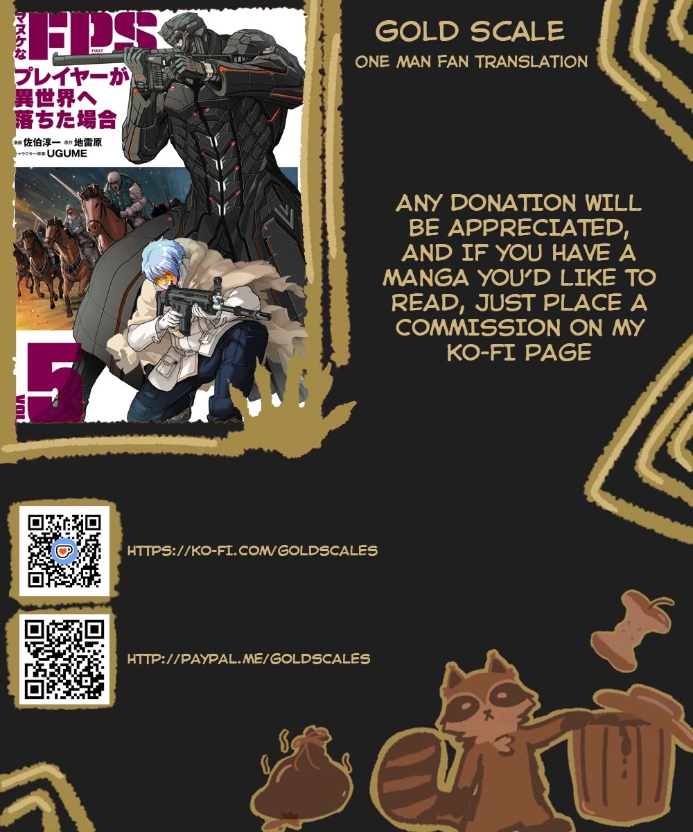 Manuke na FPS Player ga Isekai e Ochita Baai Chapter 27.1 page 1 - Chapter 27.1