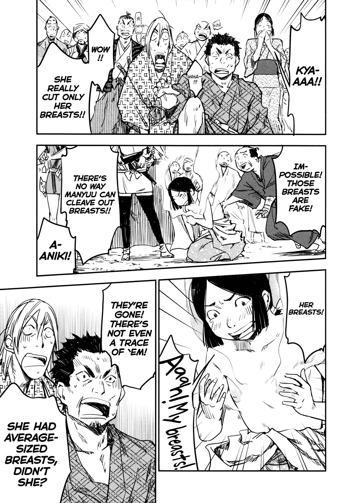 Manyuu Hikenchou Chapter 10 page 27 - Chapter 10: The Bountiful Breasts Water