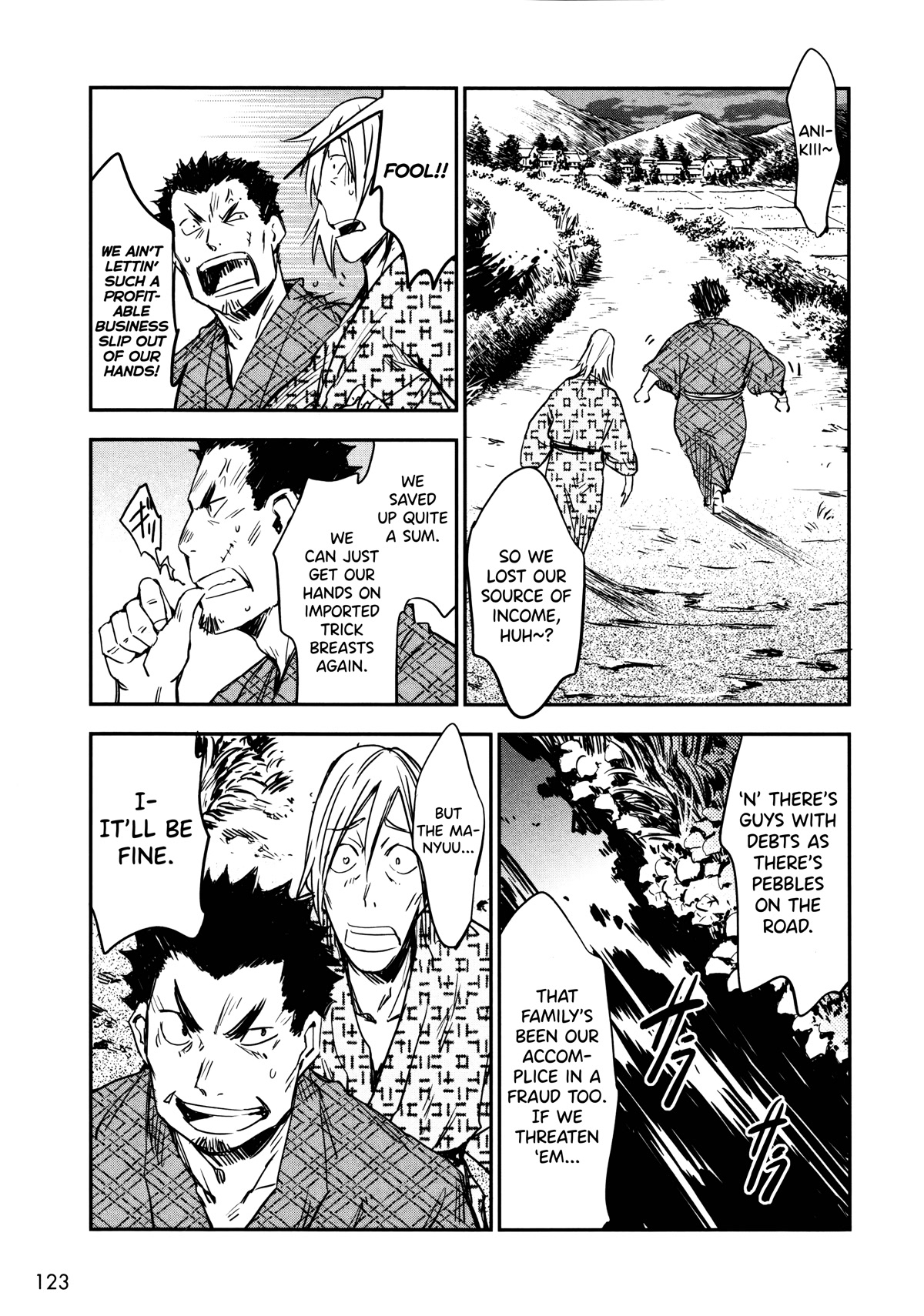 Manyuu Hikenchou Chapter 10 page 31 - Chapter 10: The Bountiful Breasts Water