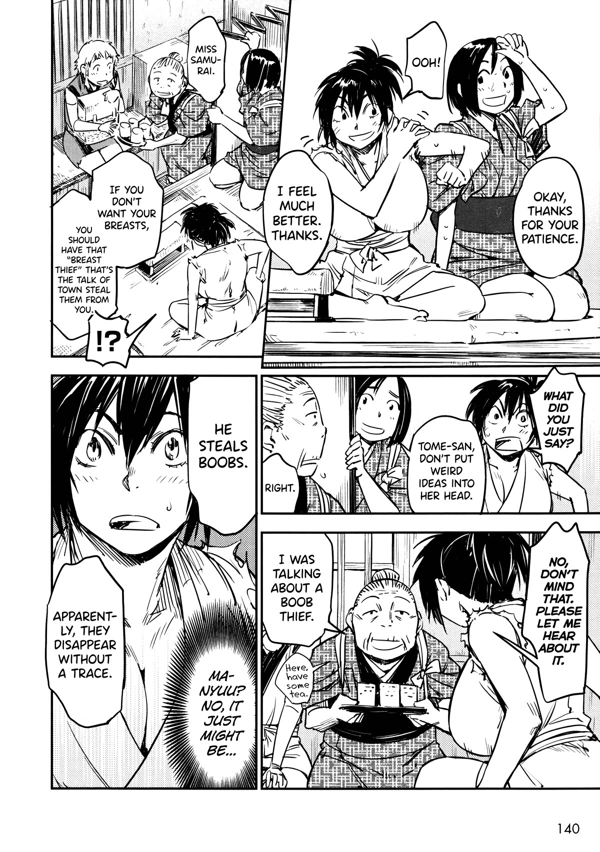 Manyuu Hikenchou Chapter 11 page 13 - Chapter 11: Boobie Kid (First Half)