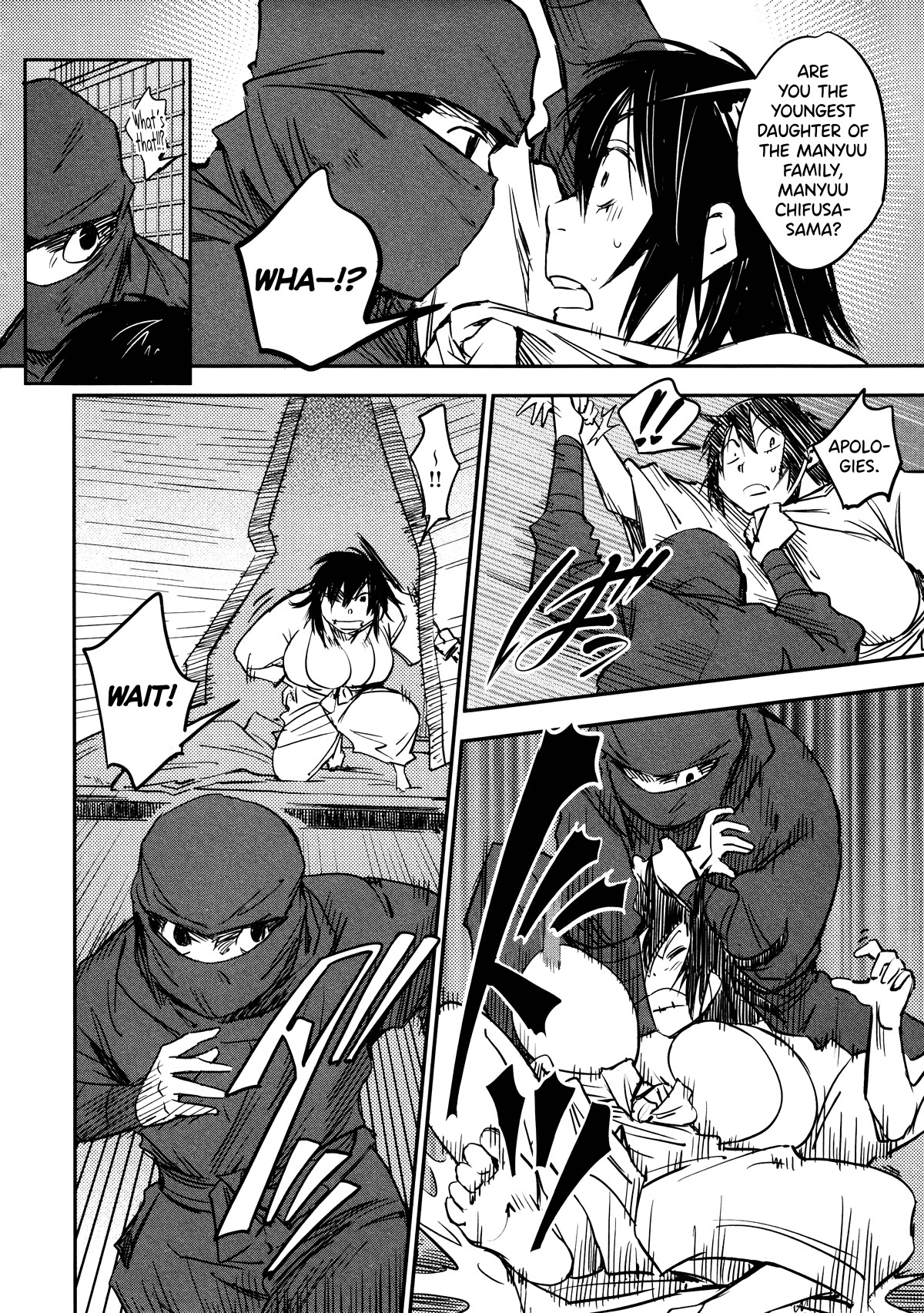 Manyuu Hikenchou Chapter 11 page 31 - Chapter 11: Boobie Kid (First Half)