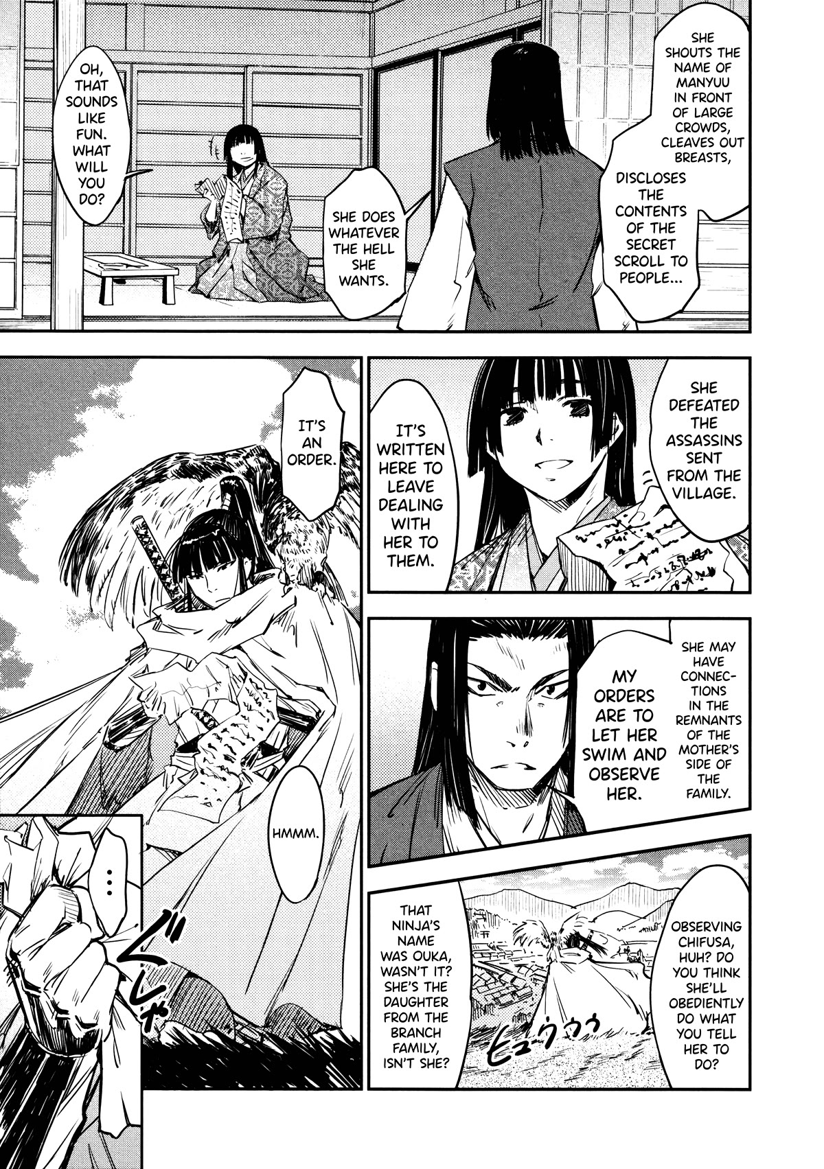 Manyuu Hikenchou Chapter 11 page 8 - Chapter 11: Boobie Kid (First Half)