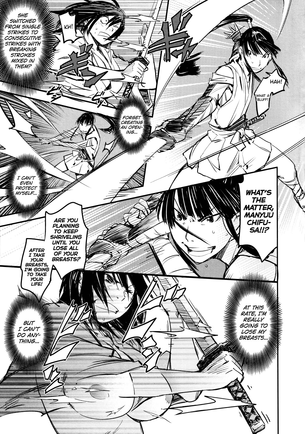 Manyuu Hikenchou Chapter 12 page 20 - Chapter 12: Boobie Kid (Second Half)