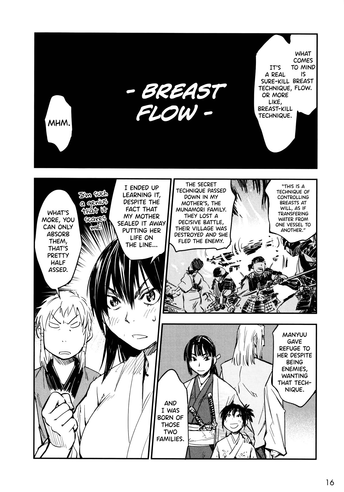 Manyuu Hikenchou Chapter 13 page 17 - Chapter 13: The Review of Everything up till Now