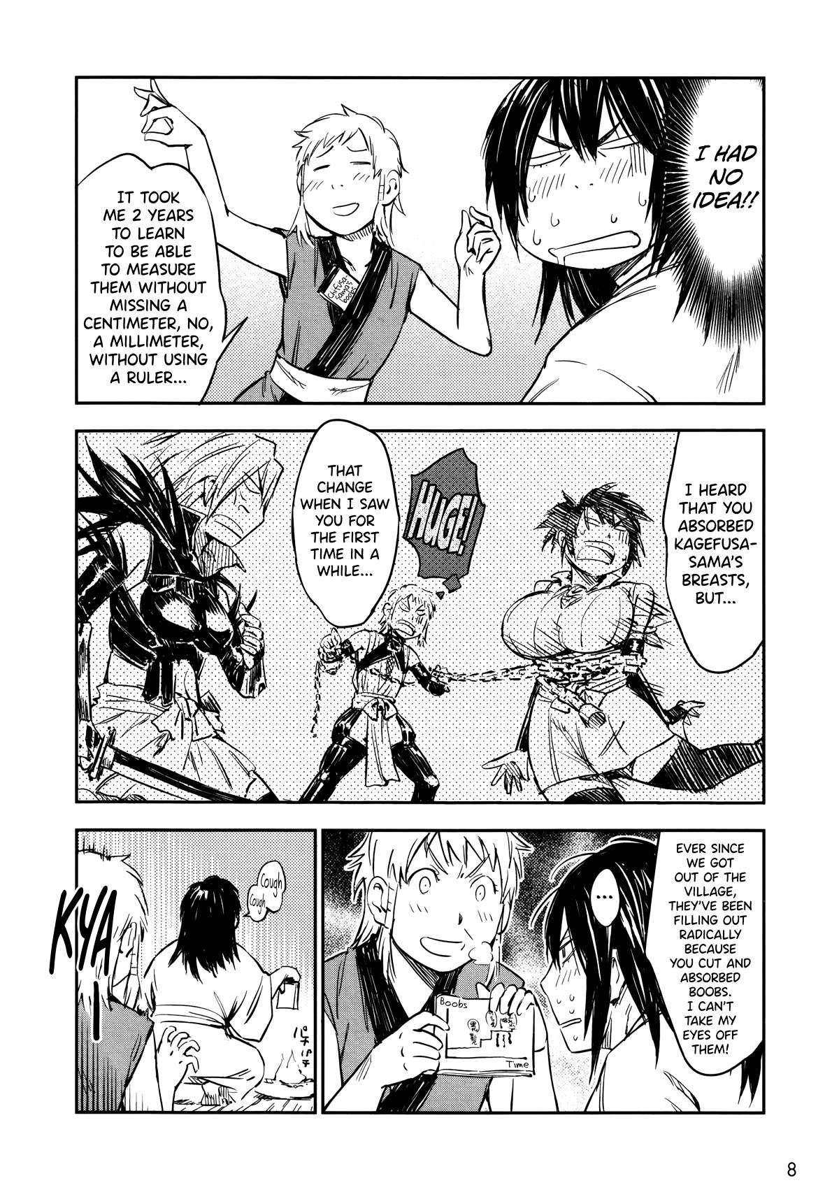 Manyuu Hikenchou Chapter 13 page 8 - Chapter 13: The Review of Everything up till Now
