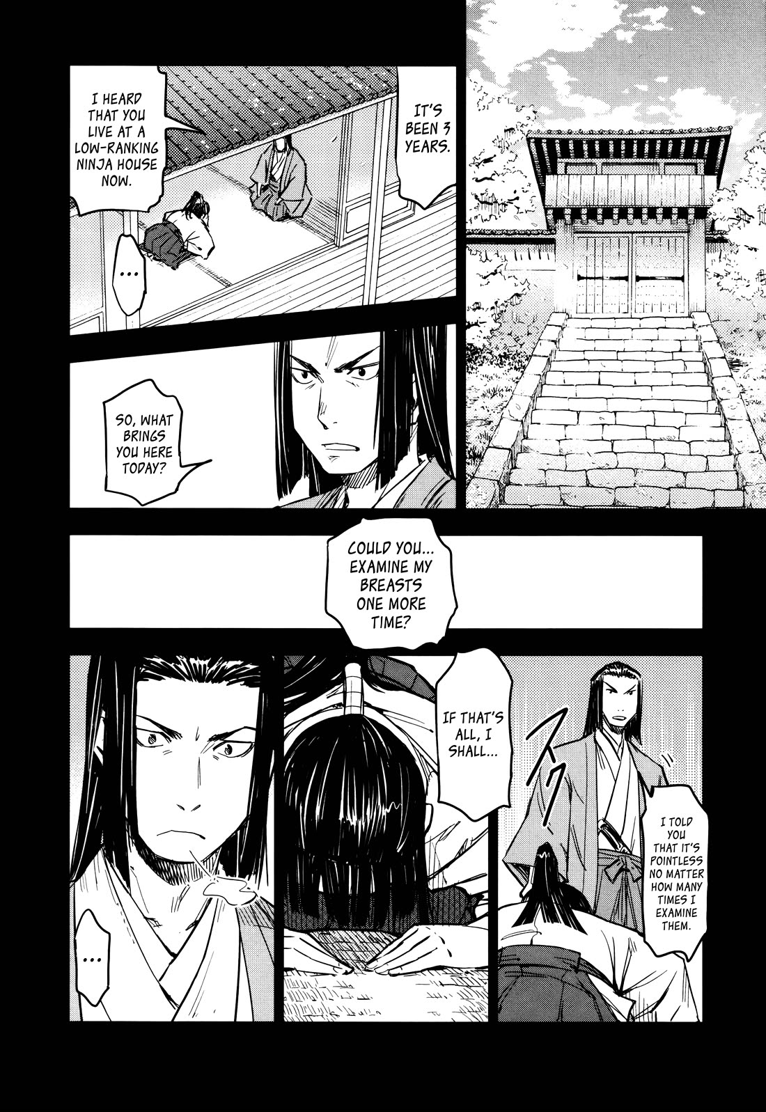 Manyuu Hikenchou Chapter 14 page 18 - Chapter 14: The First Breast Slice