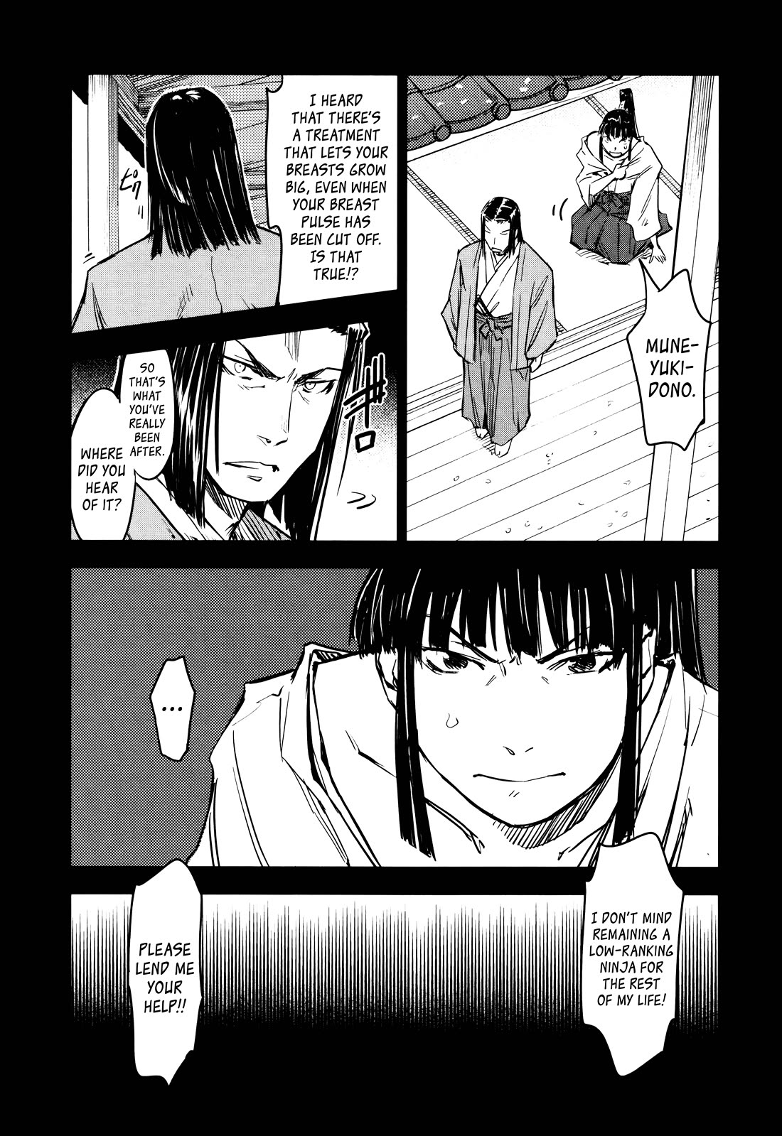 Manyuu Hikenchou Chapter 14 page 20 - Chapter 14: The First Breast Slice