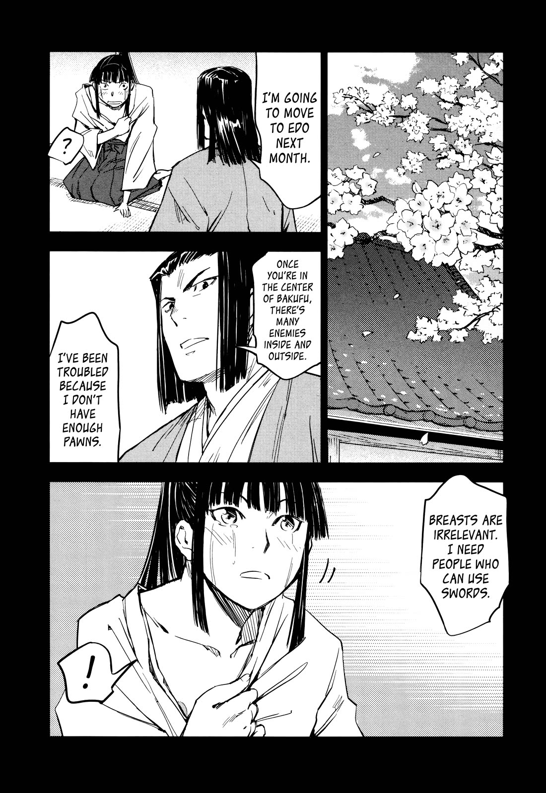 Manyuu Hikenchou Chapter 14 page 22 - Chapter 14: The First Breast Slice