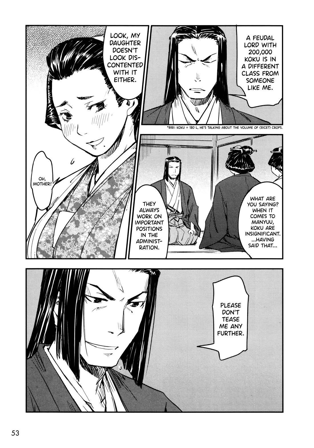 Manyuu Hikenchou Chapter 14 page 27 - Chapter 14: The First Breast Slice