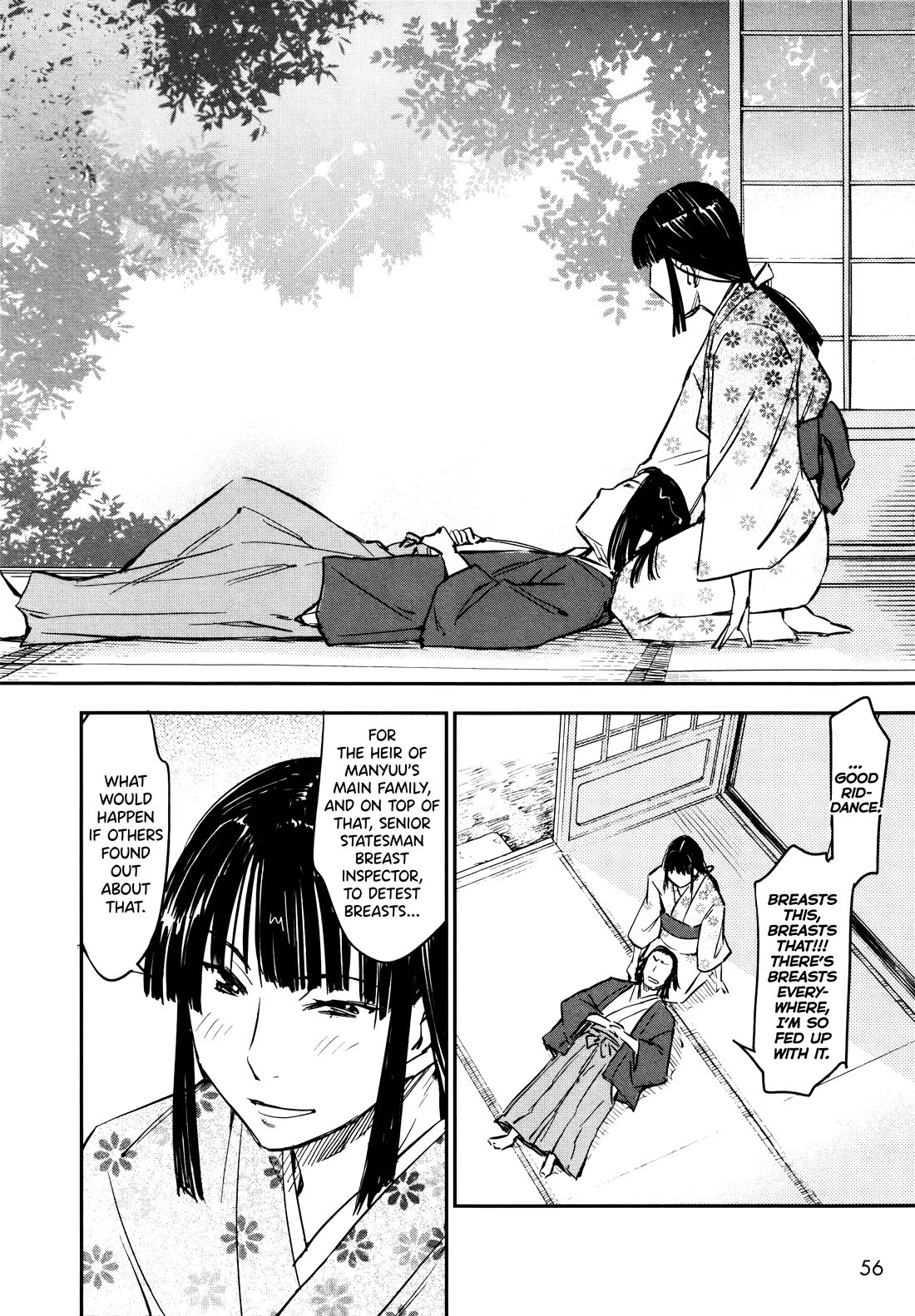 Manyuu Hikenchou Chapter 14 page 30 - Chapter 14: The First Breast Slice