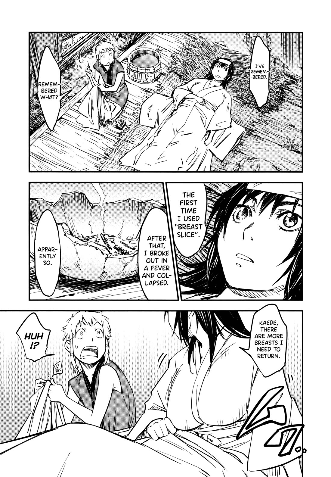 Manyuu Hikenchou Chapter 14 page 35 - Chapter 14: The First Breast Slice