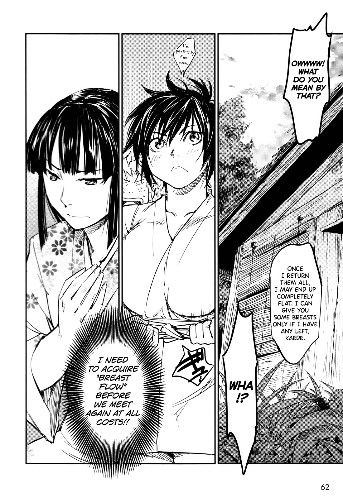Manyuu Hikenchou Chapter 14 page 36 - Chapter 14: The First Breast Slice