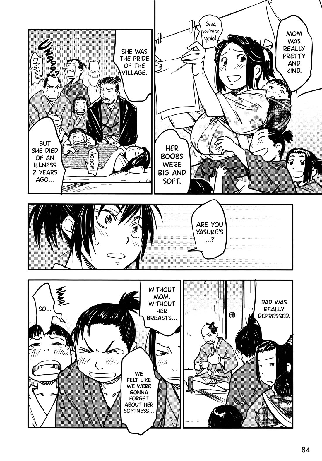 Manyuu Hikenchou Chapter 15 page 20 - Chapter 15: A Good-for-nothing and Boobs
