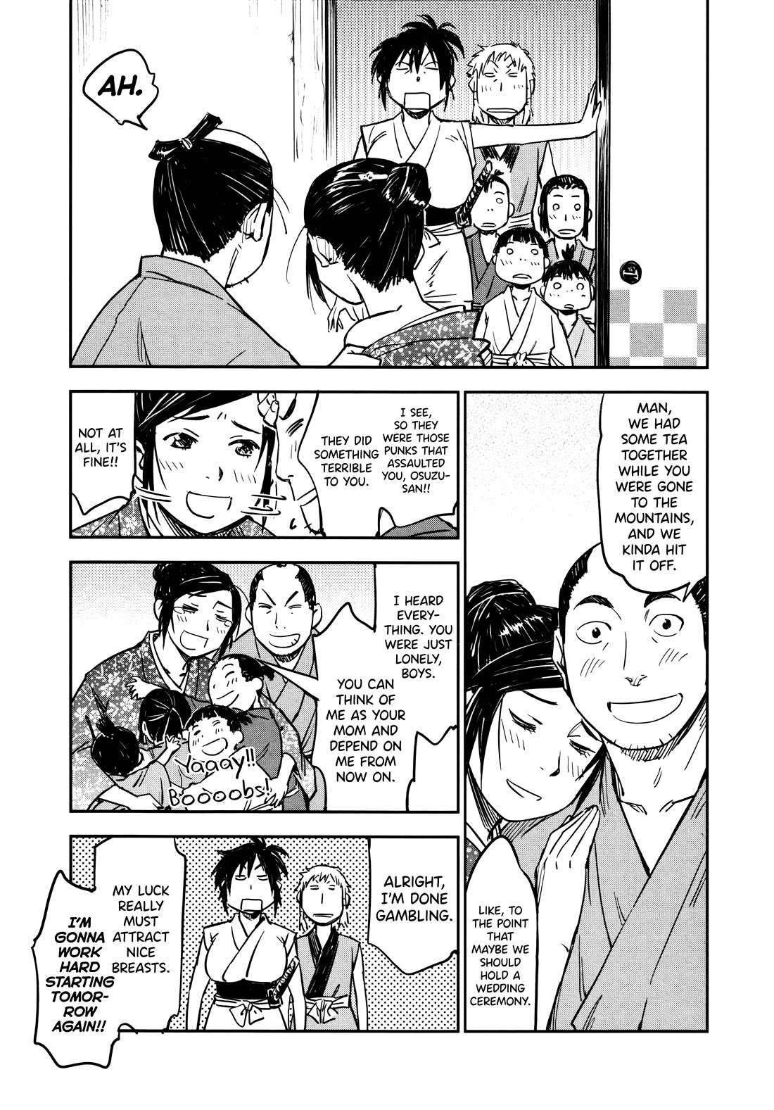 Manyuu Hikenchou Chapter 15 page 25 - Chapter 15: A Good-for-nothing and Boobs