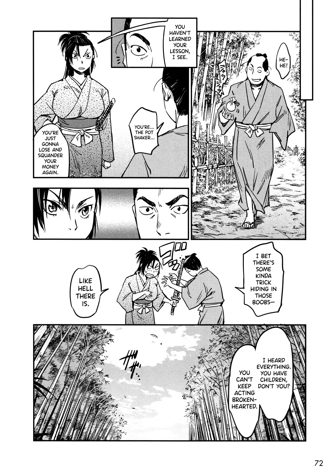 Manyuu Hikenchou Chapter 15 page 8 - Chapter 15: A Good-for-nothing and Boobs