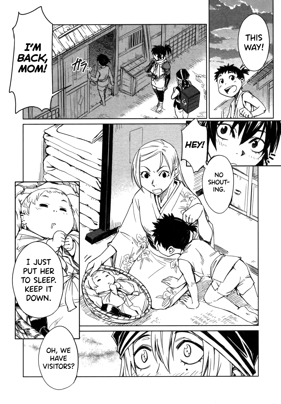 Manyuu Hikenchou Chapter 2 page 12 - Chapter 2: Assassin