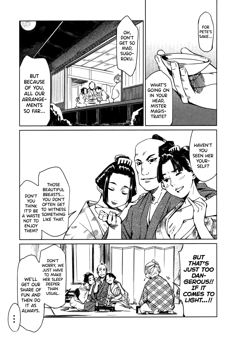 Manyuu Hikenchou Chapter 3 page 11 - Chapter 3: Mysterious Breasts Disappearance