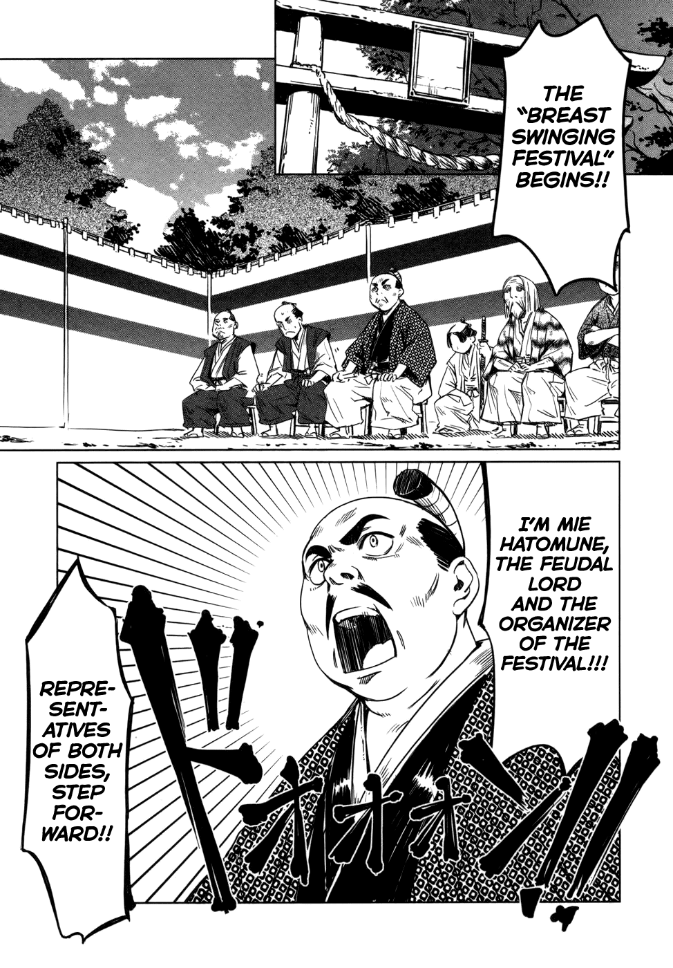 Manyuu Hikenchou Chapter 3 page 19 - Chapter 3: Mysterious Breasts Disappearance