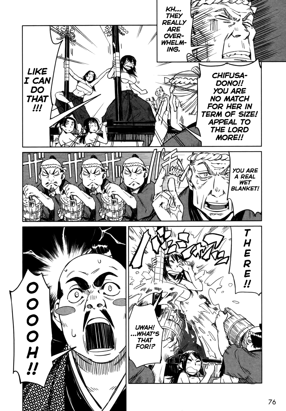 Manyuu Hikenchou Chapter 3 page 22 - Chapter 3: Mysterious Breasts Disappearance