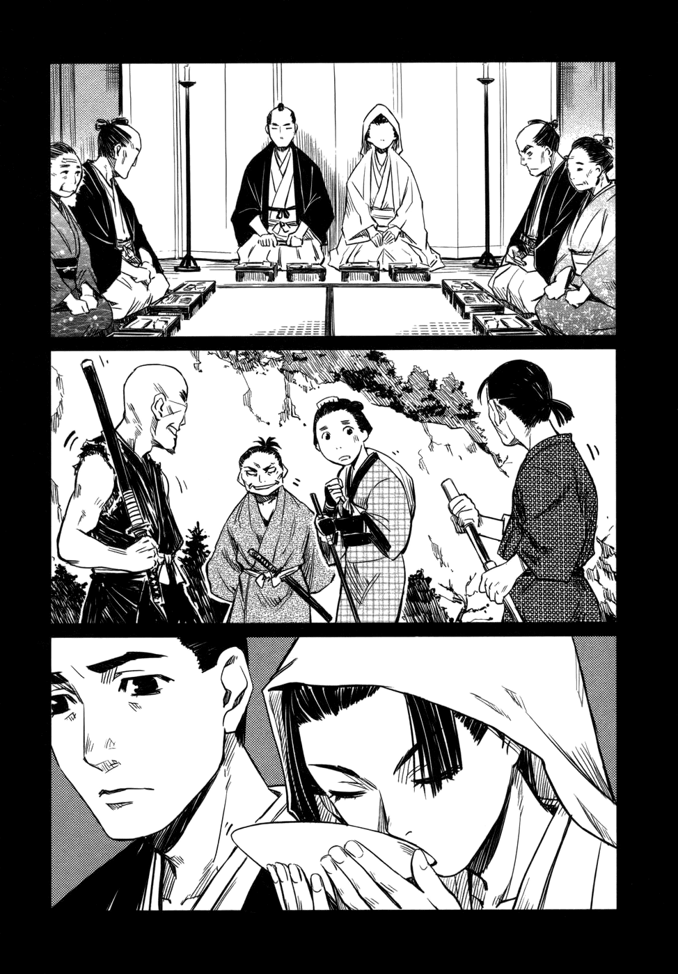 Manyuu Hikenchou Chapter 4 page 20 - Chapter 4: Unrequited Love of a Textile Wholesale Dealer