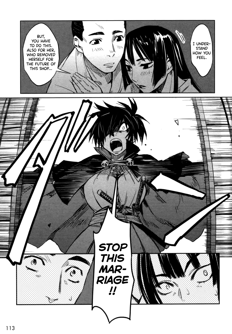 Manyuu Hikenchou Chapter 4 page 23 - Chapter 4: Unrequited Love of a Textile Wholesale Dealer