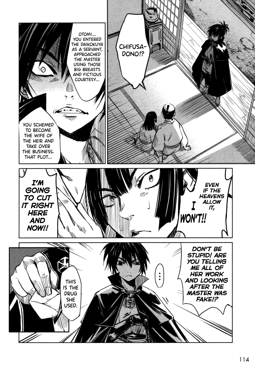 Manyuu Hikenchou Chapter 4 page 24 - Chapter 4: Unrequited Love of a Textile Wholesale Dealer