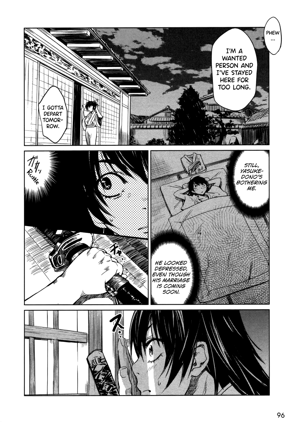 Manyuu Hikenchou Chapter 4 page 6 - Chapter 4: Unrequited Love of a Textile Wholesale Dealer