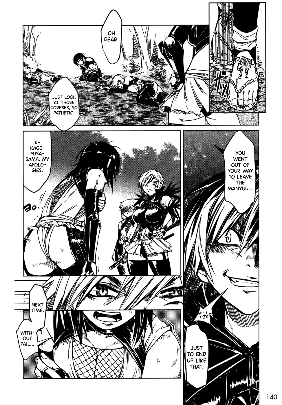 Manyuu Hikenchou Chapter 5 page 12 - Chapter 5: Kagefusa Revisited