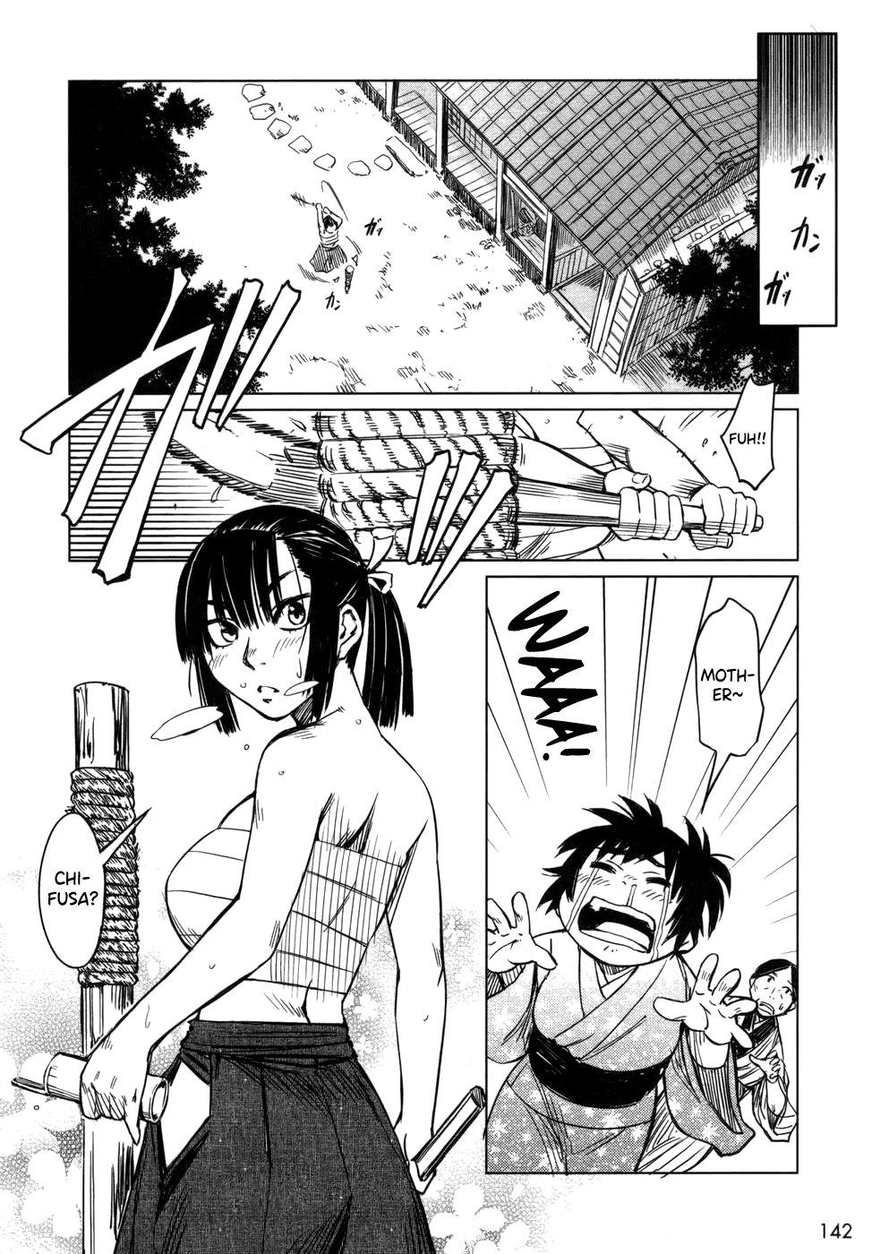 Manyuu Hikenchou Chapter 5 page 14 - Chapter 5: Kagefusa Revisited