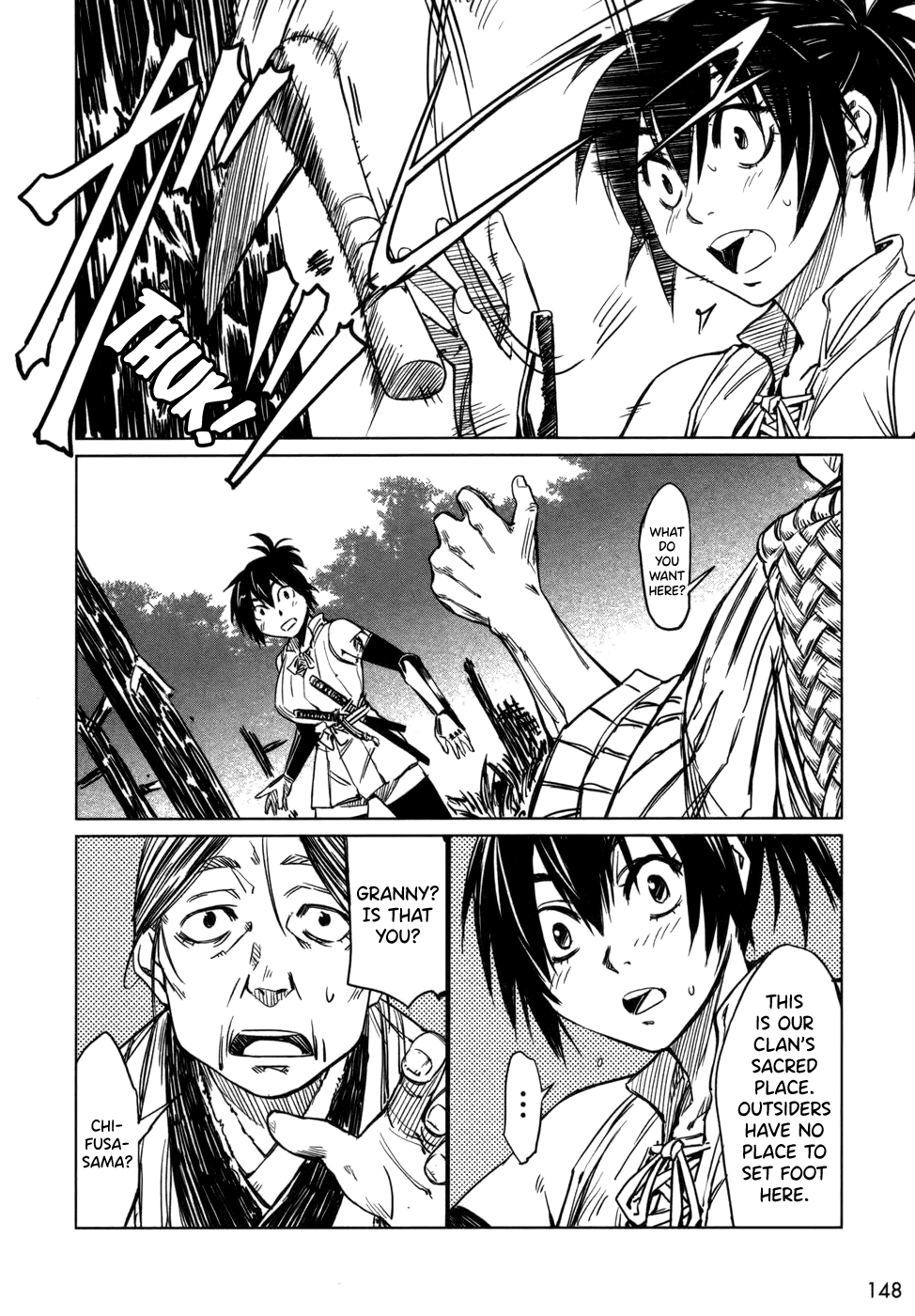 Manyuu Hikenchou Chapter 5 page 20 - Chapter 5: Kagefusa Revisited