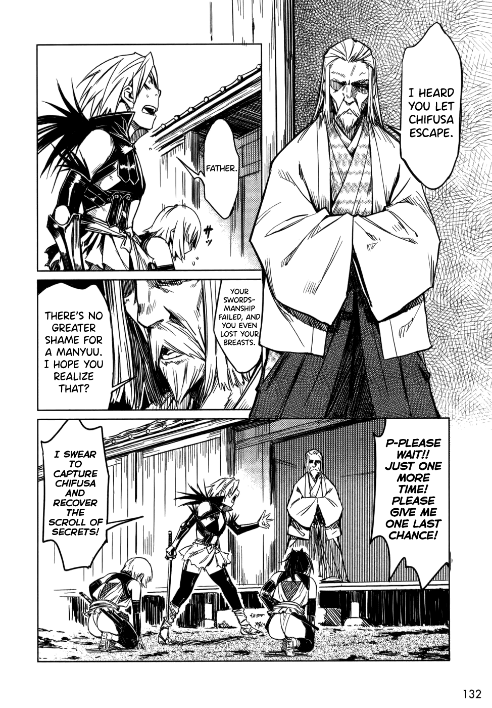 Manyuu Hikenchou Chapter 5 page 4 - Chapter 5: Kagefusa Revisited