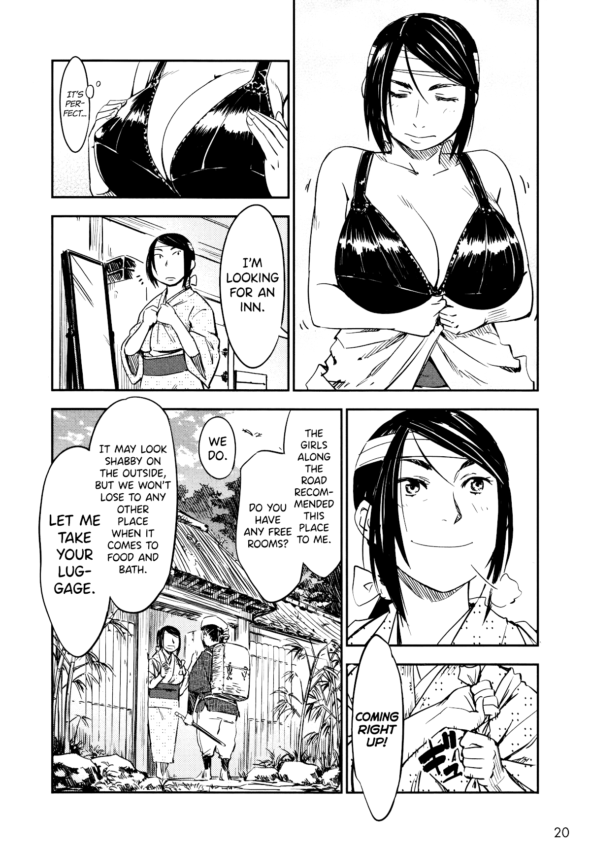 Manyuu Hikenchou Chapter 7 page 21 - Chapter 7: Pleasure!! Breast Illusion
