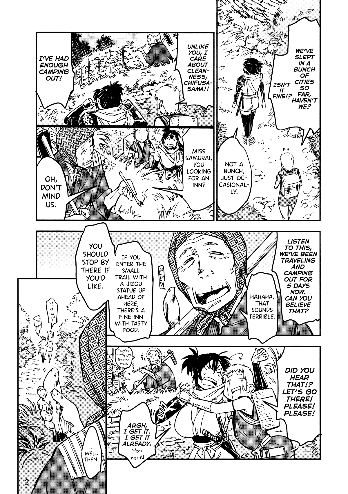 Manyuu Hikenchou Chapter 7 page 3 - Chapter 7: Pleasure!! Breast Illusion