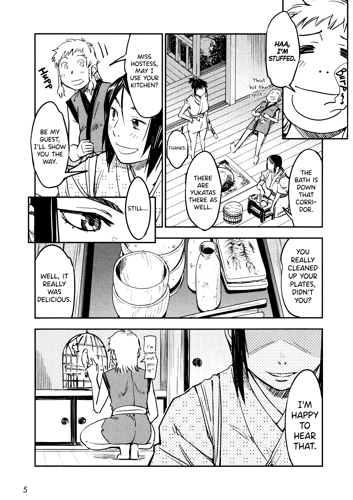 Manyuu Hikenchou Chapter 7 page 5 - Chapter 7: Pleasure!! Breast Illusion