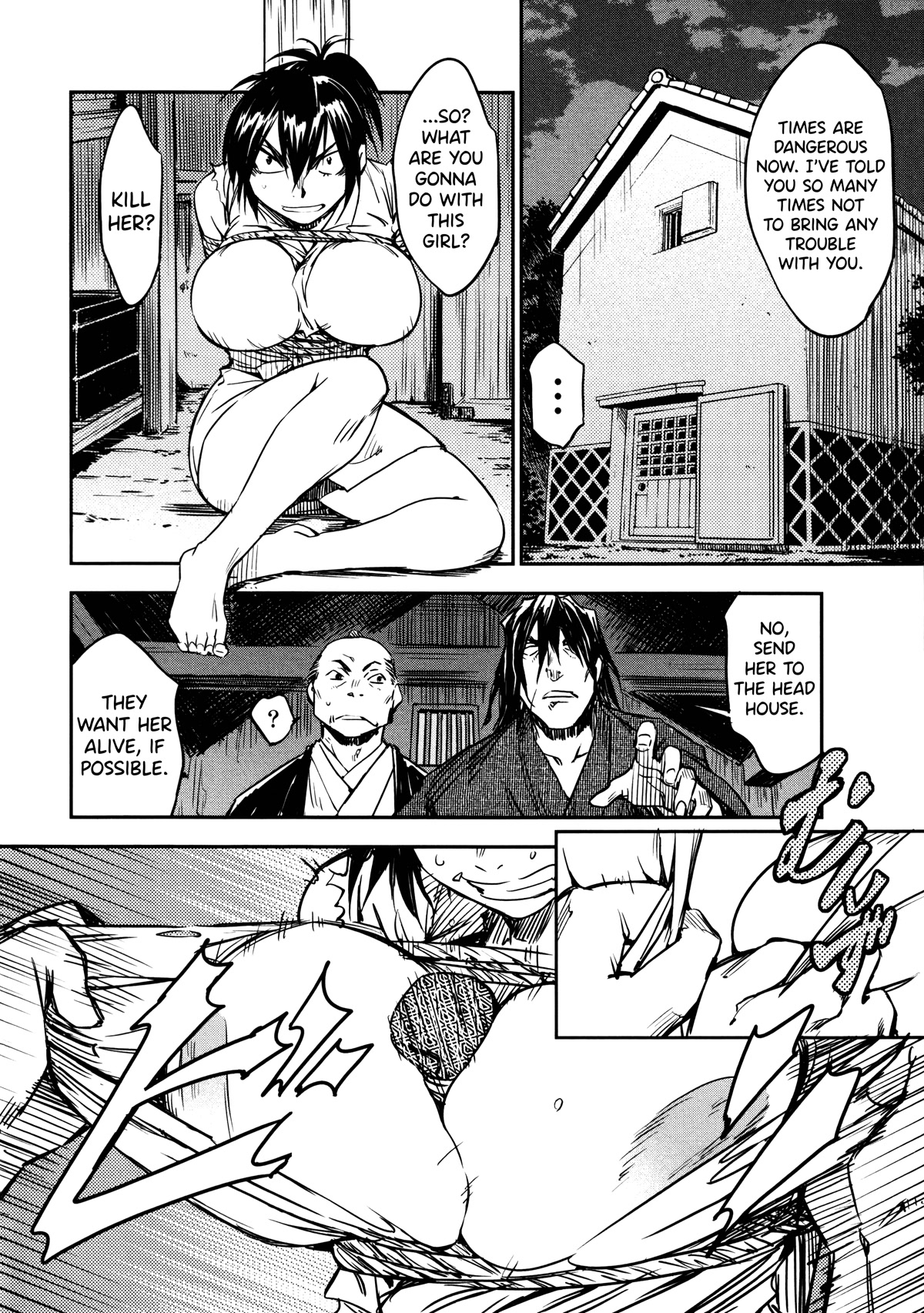 Manyuu Hikenchou Chapter 9 page 14 - Chapter 9: Chifusa Imprisoned