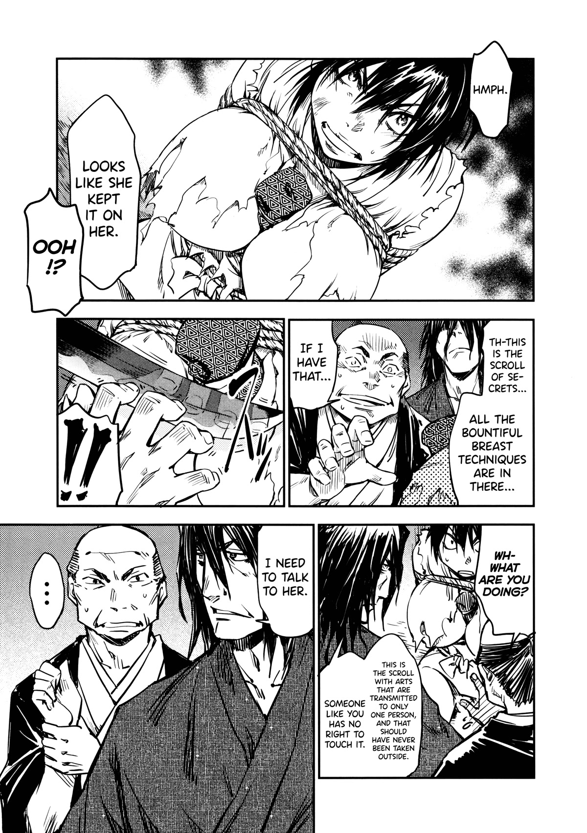 Manyuu Hikenchou Chapter 9 page 15 - Chapter 9: Chifusa Imprisoned
