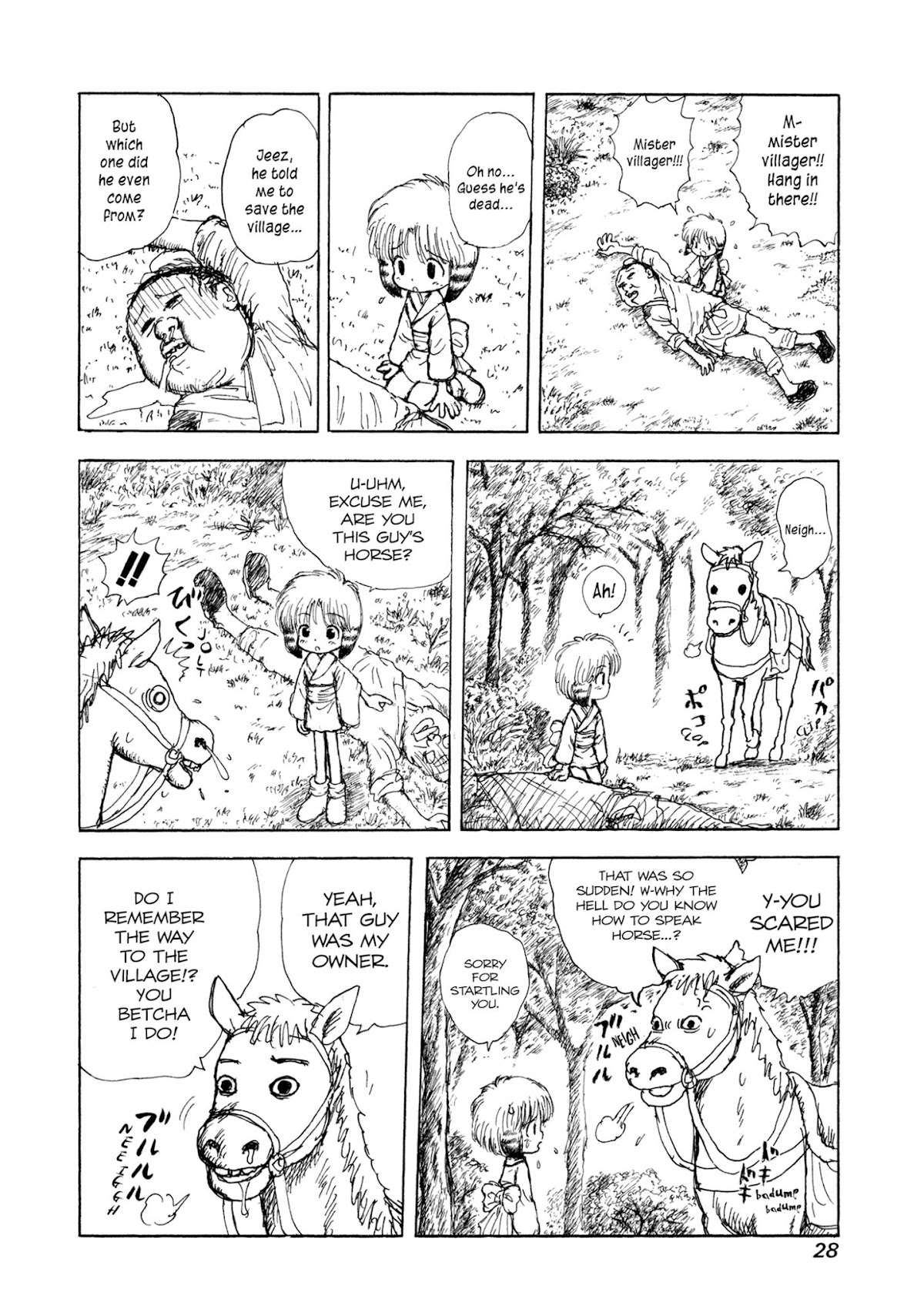 Manyuuki - Babaa to Awarenage Bokutachi Chapter 1 page 28 - Chapter 1: The Legend of the Resurrection of Manman (Part 1)