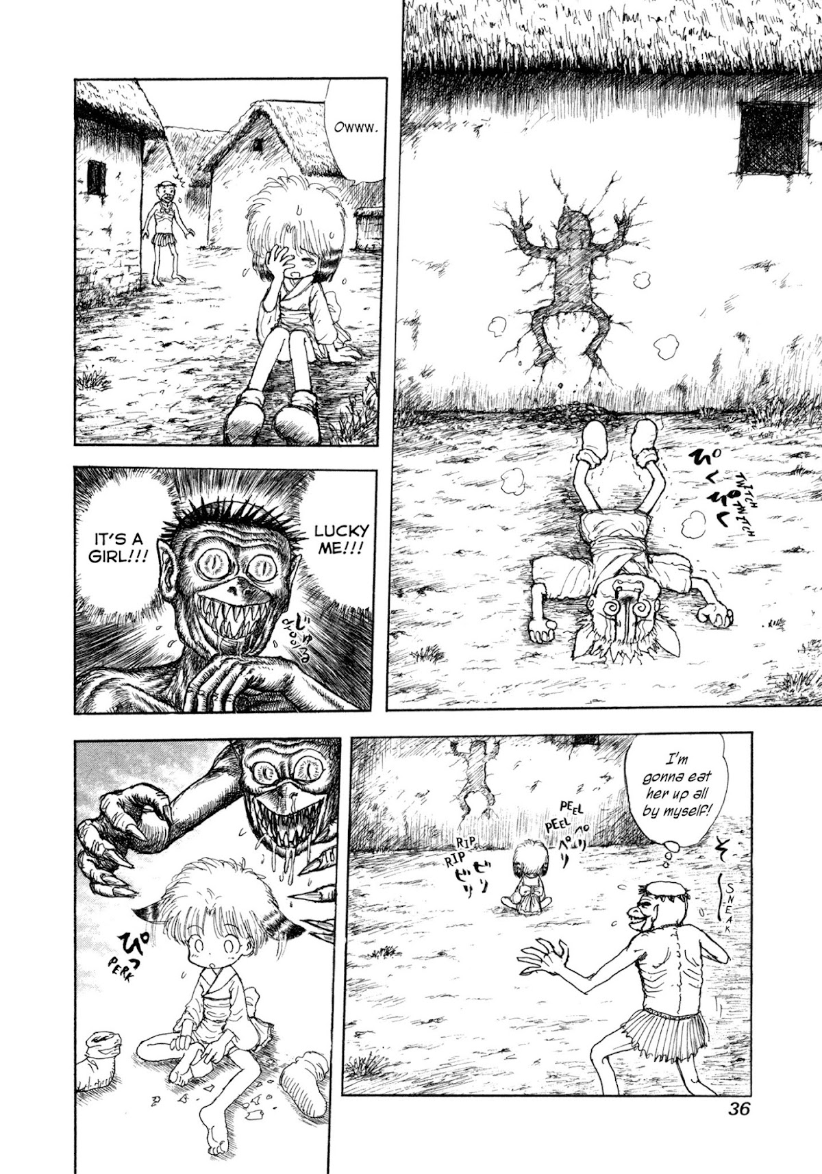Manyuuki - Babaa to Awarenage Bokutachi Chapter 1 page 36 - Chapter 1: The Legend of the Resurrection of Manman (Part 1)