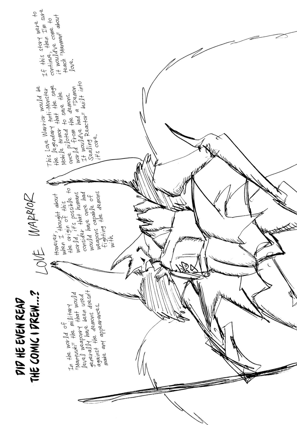 Manyuuki - Babaa to Awarenage Bokutachi Chapter 12 page 4 - Chapter 12: Extra - H-shi's Rough Concept Sketches