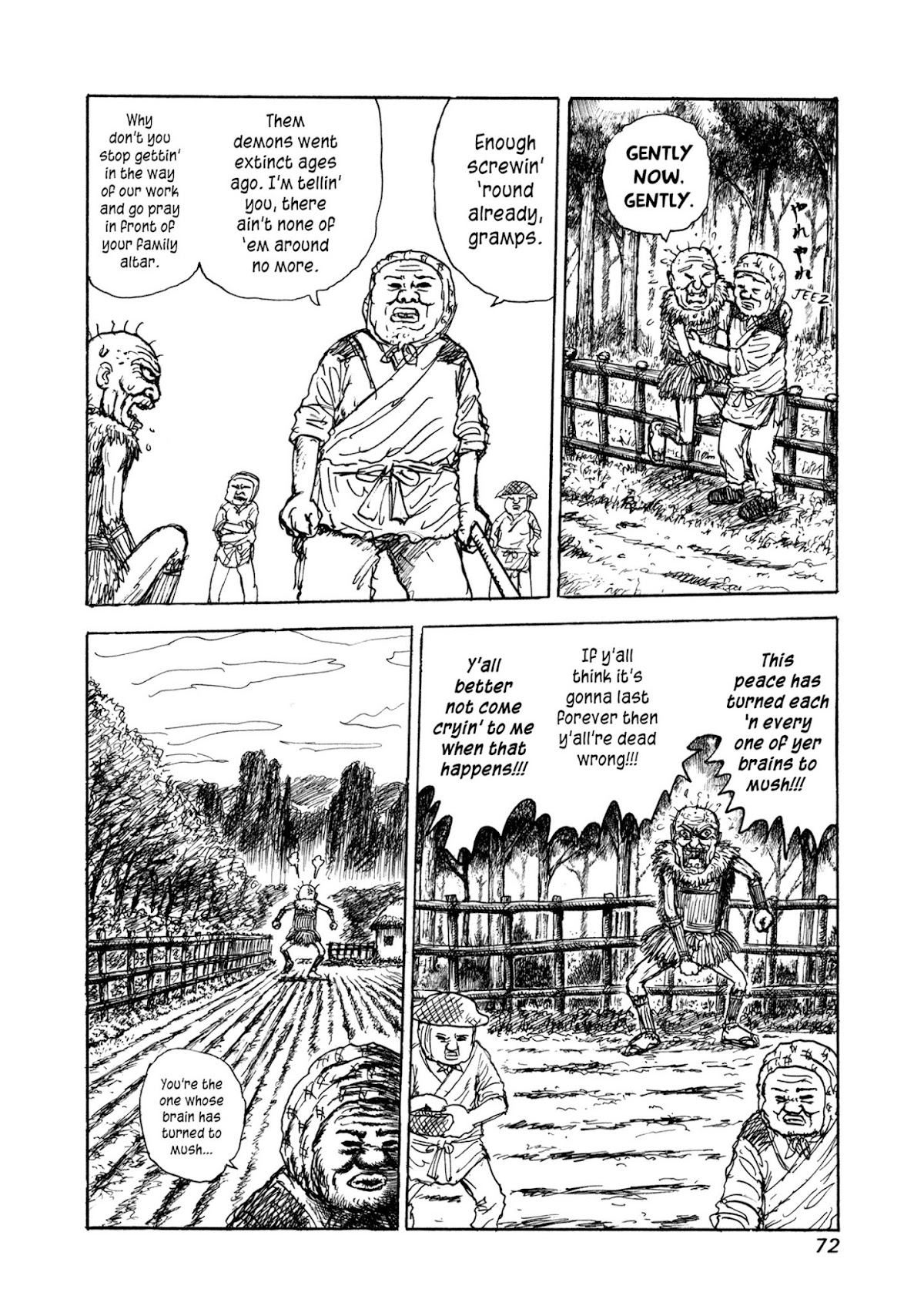 Manyuuki - Babaa to Awarenage Bokutachi Chapter 3 page 6 - Chapter 3: Grampa Demons