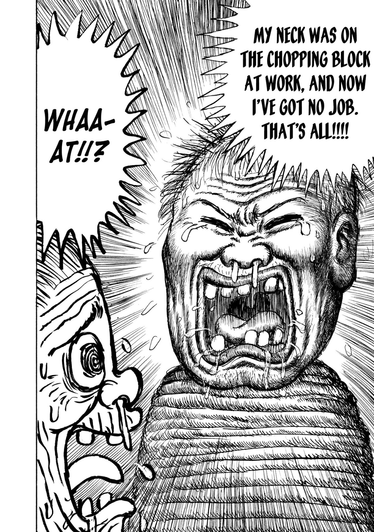Manyuuki - Babaa to Awarenage Bokutachi Chapter 4 page 14 - Chapter 4: No Neck Man