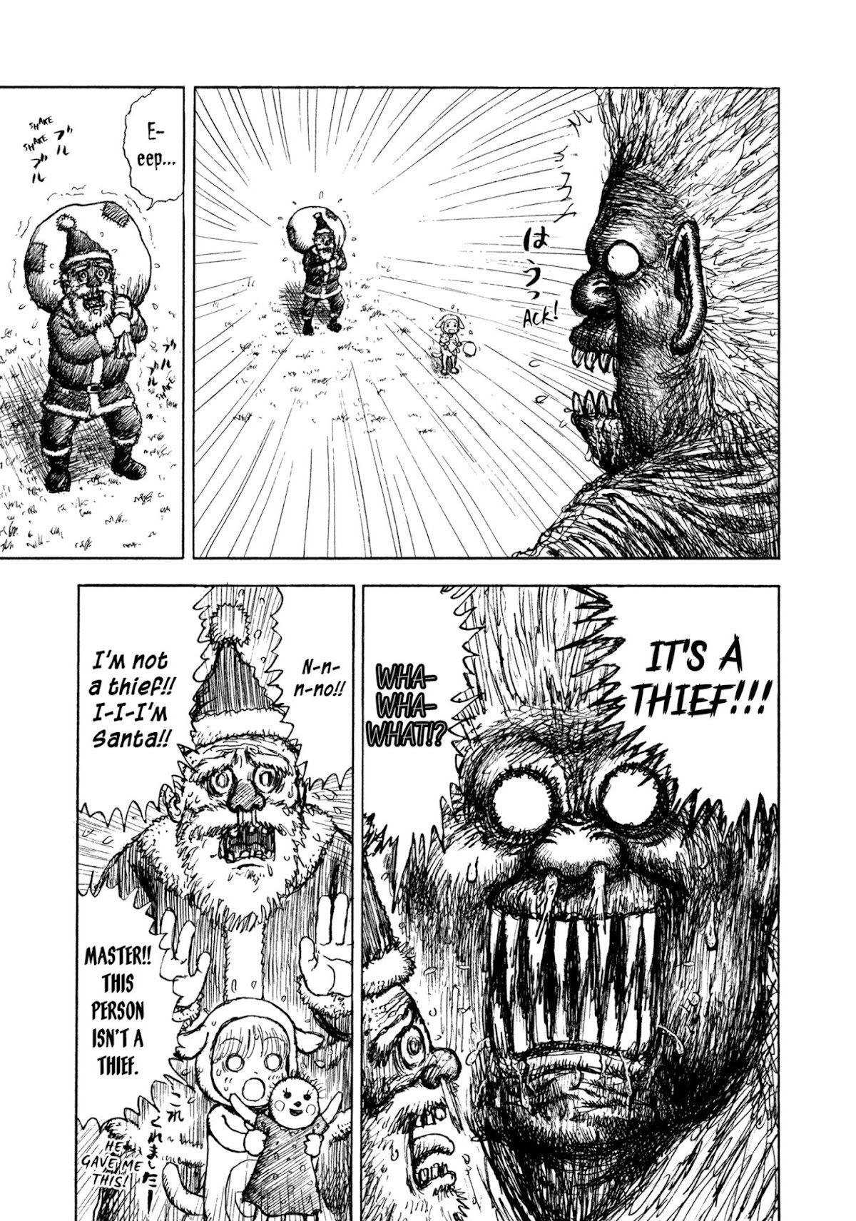 Manyuuki - Babaa to Awarenage Bokutachi Chapter 5 page 11 - Chapter 5: Santa Comes to Manman's House