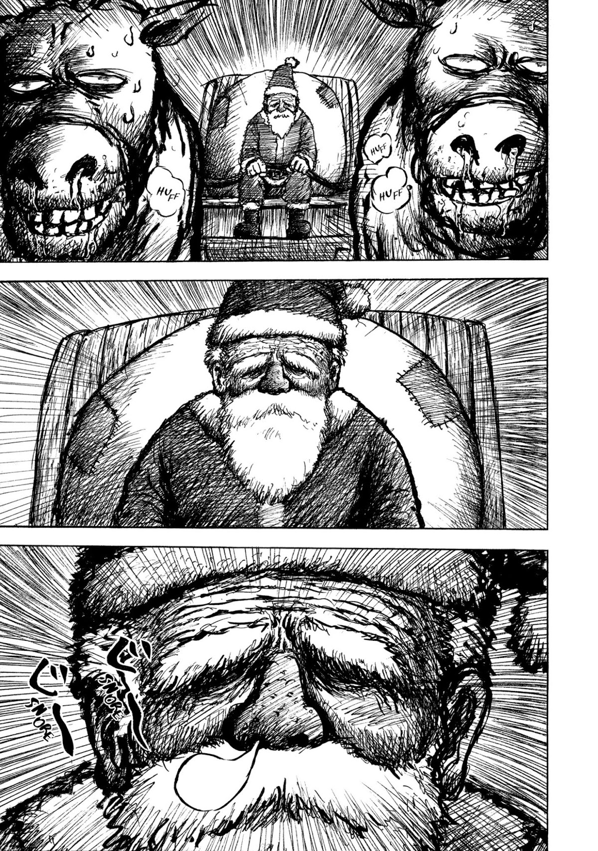 Manyuuki - Babaa to Awarenage Bokutachi Chapter 5 page 3 - Chapter 5: Santa Comes to Manman's House