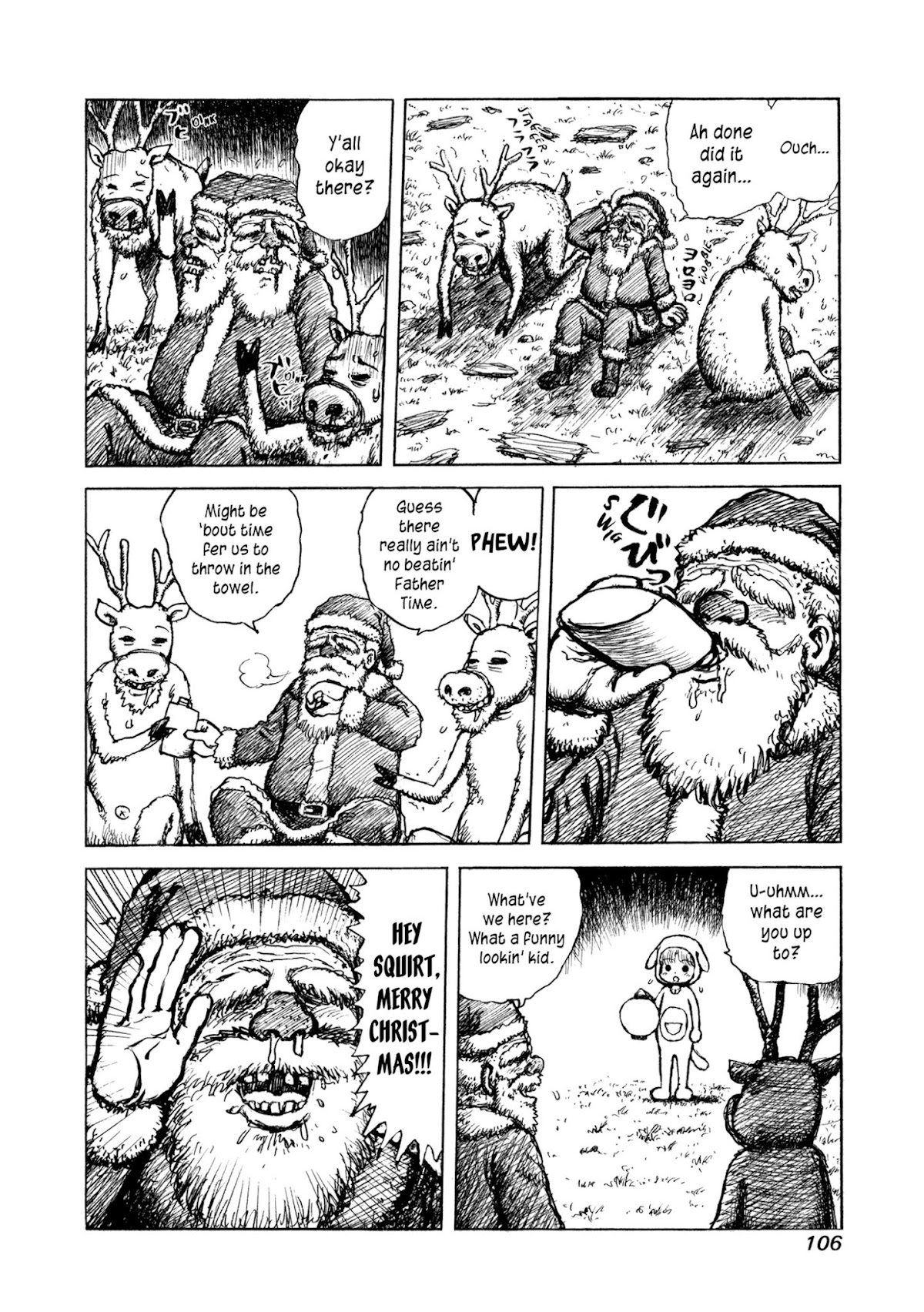 Manyuuki - Babaa to Awarenage Bokutachi Chapter 5 page 8 - Chapter 5: Santa Comes to Manman's House