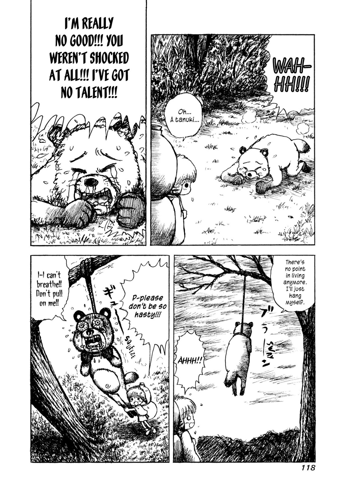 Manyuuki - Babaa to Awarenage Bokutachi Chapter 6 page 6 - Chapter 6: Heisei Tanuki Battle Dick
