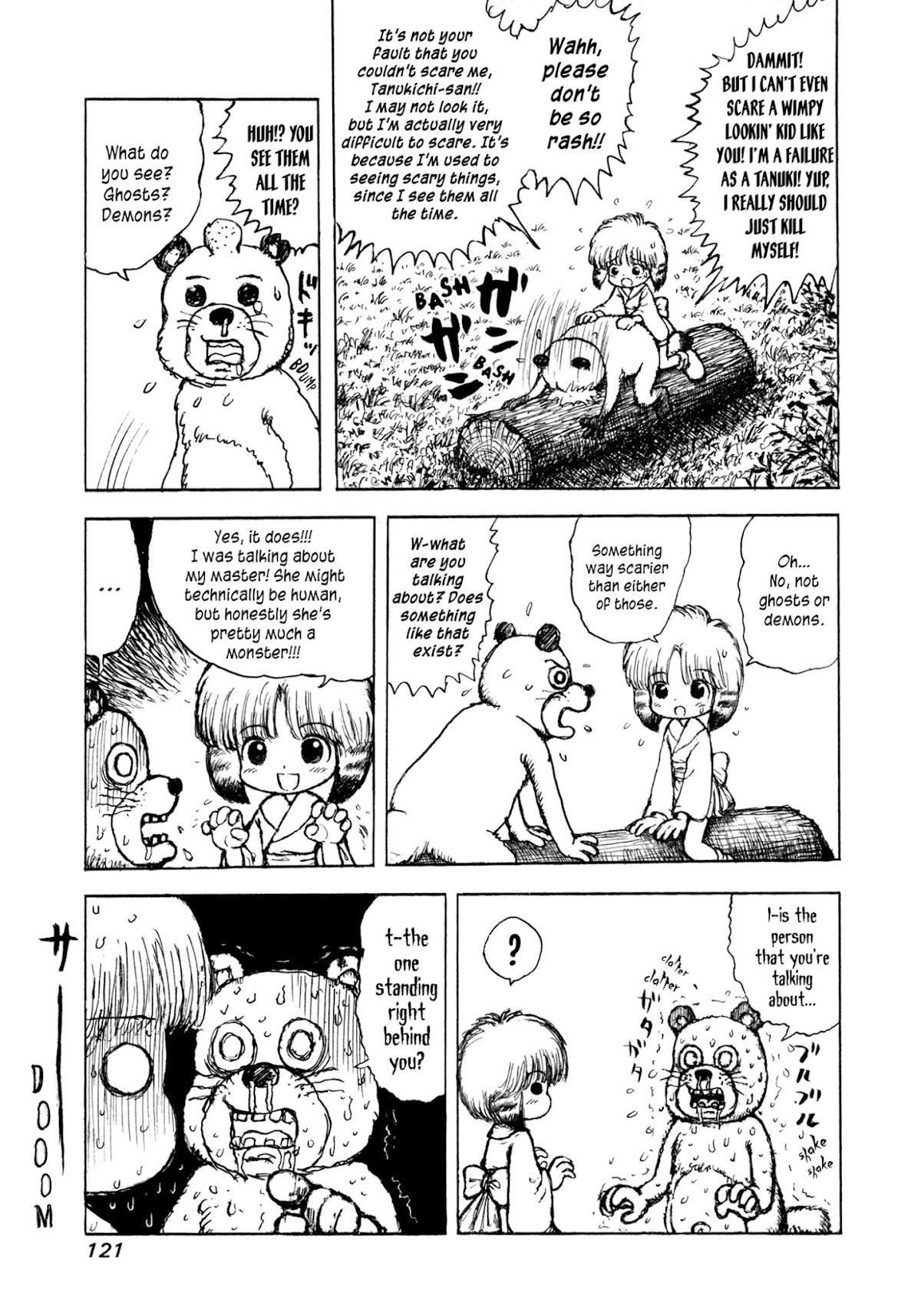 Manyuuki - Babaa to Awarenage Bokutachi Chapter 6 page 9 - Chapter 6: Heisei Tanuki Battle Dick