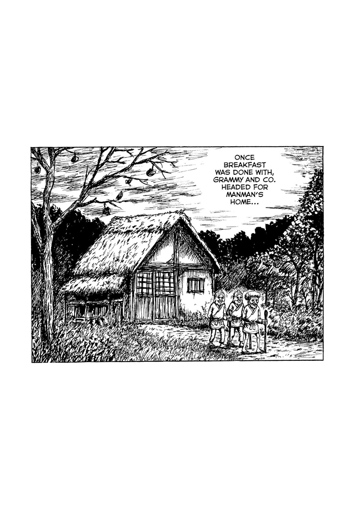 Manyuuki - Babaa to Awarenage Bokutachi Chapter 7 page 13 - Chapter 7: Kitsune Test of Skill