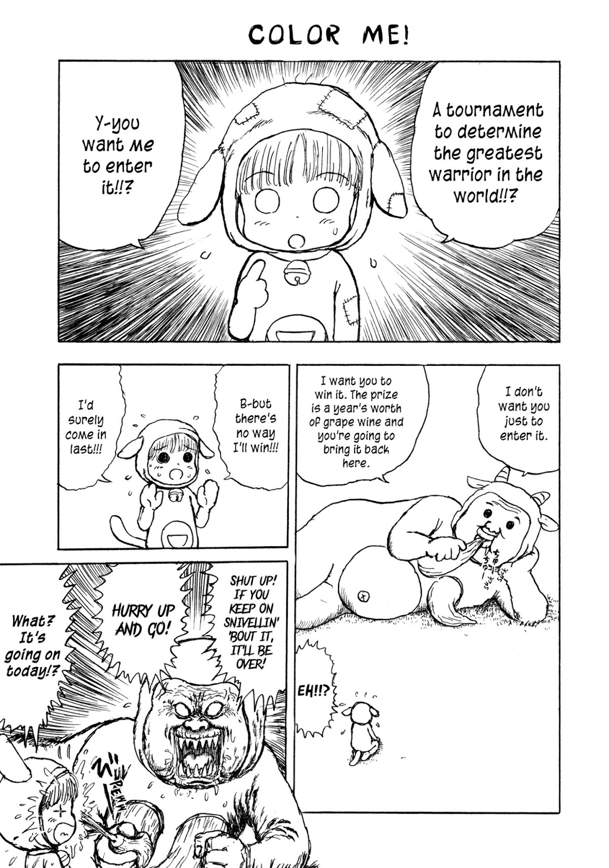 Manyuuki - Babaa to Awarenage Bokutachi Chapter 8 page 3 - Chapter 8: The Grapest Warrior in the World Tournament